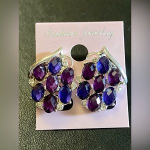 “Grape” jewel earrings